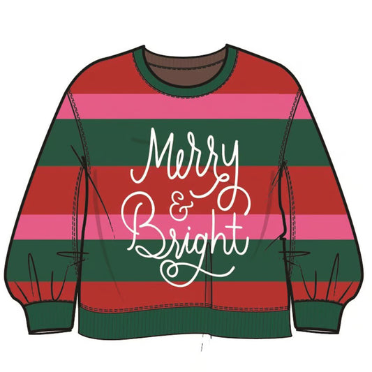 MARY SQUARE Sweatshirt Millie Merry & Bright