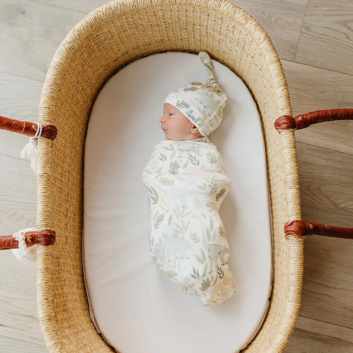 Copper Pearl Rex Knit Swaddle Blanket