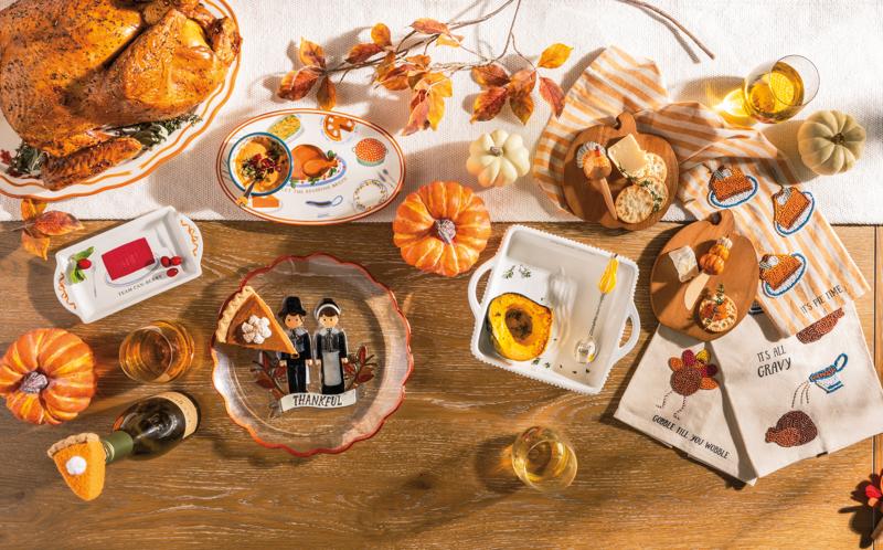 MUD PIE TRIPLE PUMPKIN BOARD SET