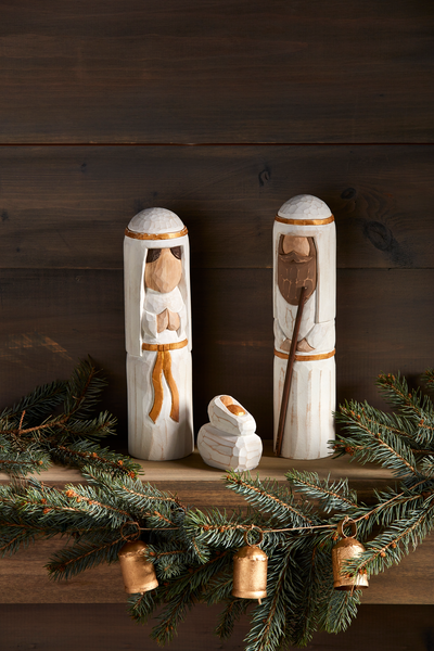 MUD PIE NATIVITY SITTER SET