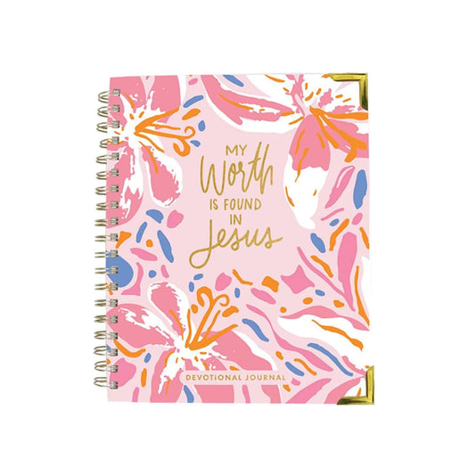 Mary Square Devotional Journal My Worth Found In Jesus