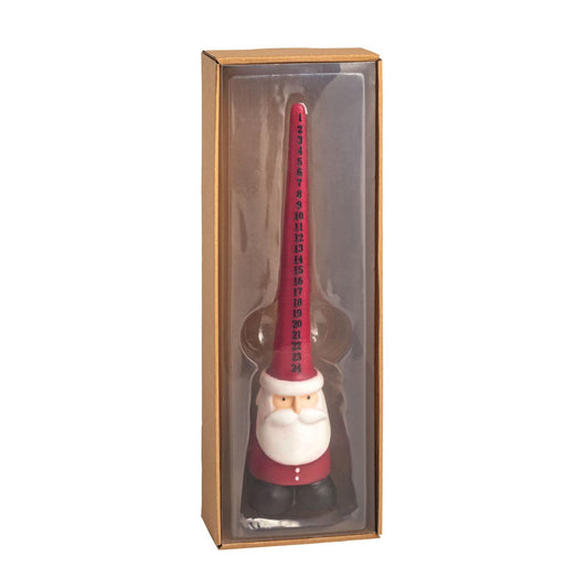 MUD PIE SANTA ADVENT COUNTDOWN CANDLE