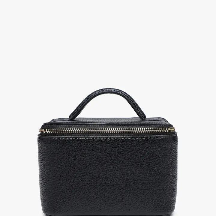 Jen & Co. Angela Travel Jewelry/Cosmetic Bag-Black