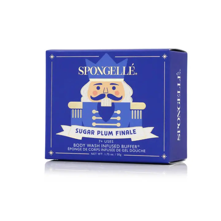 Spongelle Sugar Plum Finale Nutcracker Holiday Body Buffer