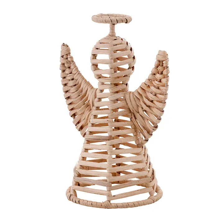 Santa Barbara Design Studio Wicker Angel - 8.25" H