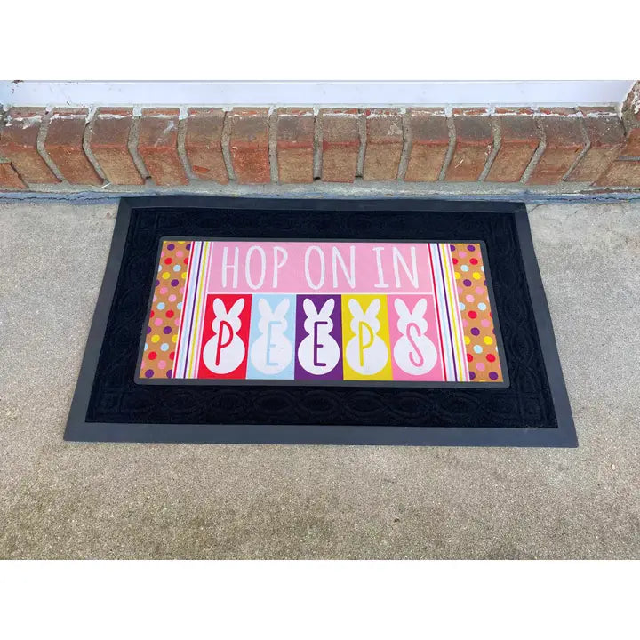 Dicksons Doormat Insert Hop in Peeps