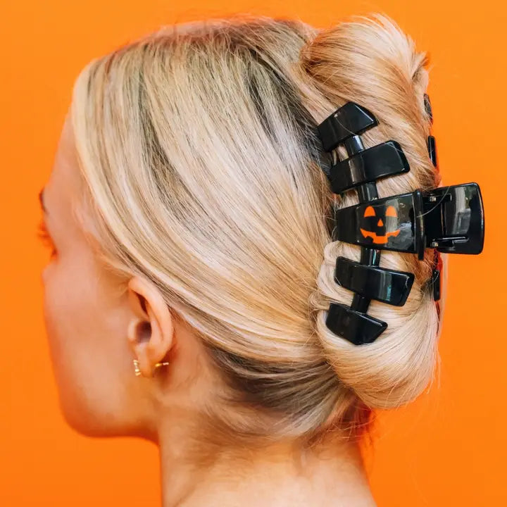 Teleties Classic | Spooky Smiles | Large | Hair Claw