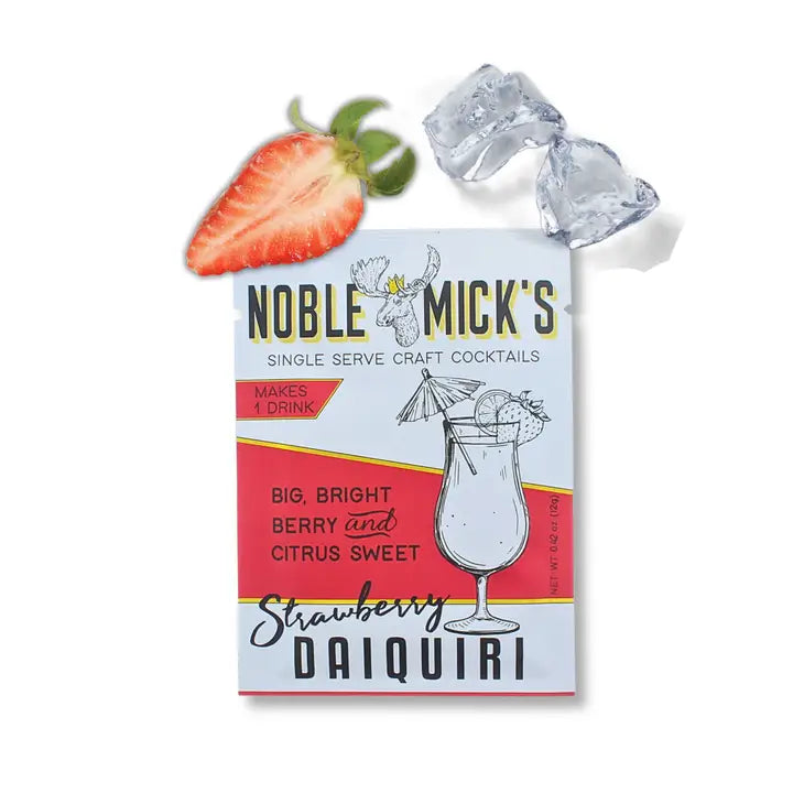 Noble Mick's Strawberry Daiquiri Single Serve Craft Cocktail