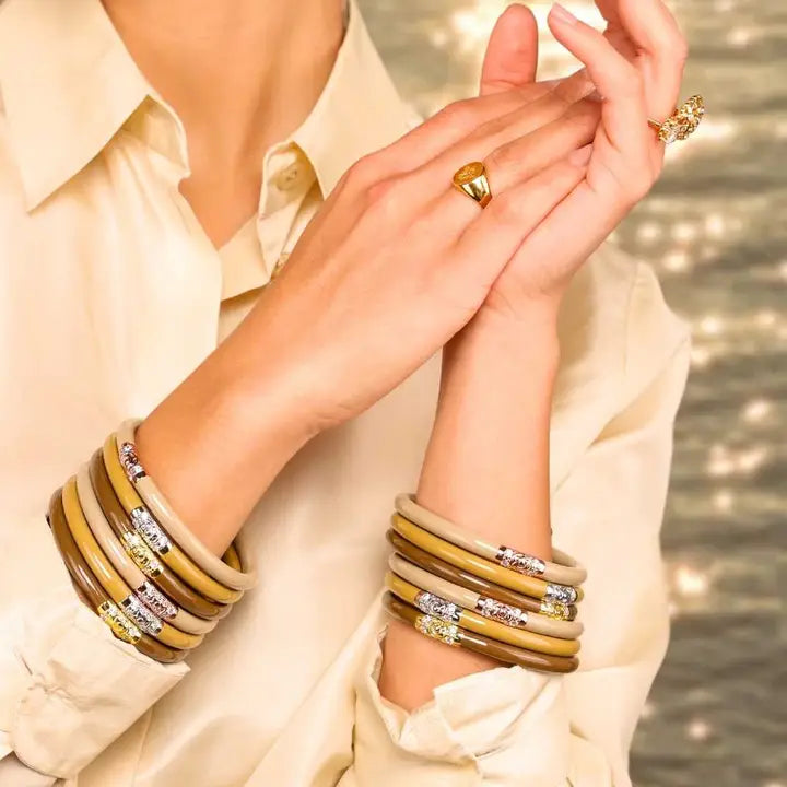 BuDhaGirl Three Kings All Weather Bangles® (Awb®) - Oro