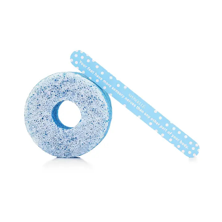 Spongelle Cotton Candy Pedipop Pedi Buffer & Nail File