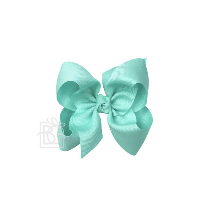 Beyond Creations Signature Grosgrain Bow On Clip