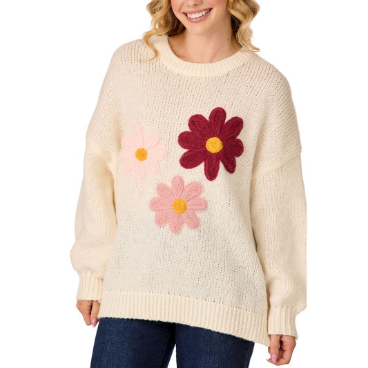 MUD PIE Harvest Floral Sweater