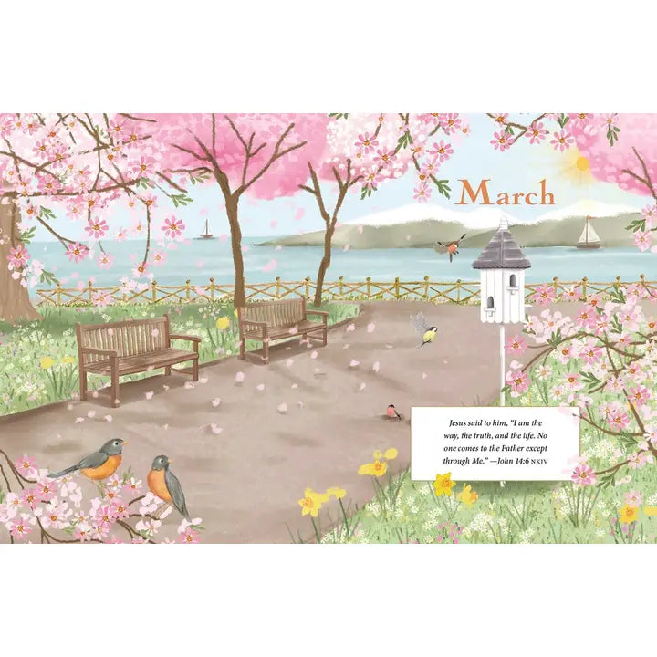 Jesus Listens For Every Season :A 365-Day Illustrated Prayer