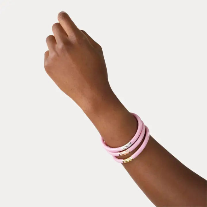 BuDhaGirl Three Kings All Weather Bangles® (Awb®) - Pink