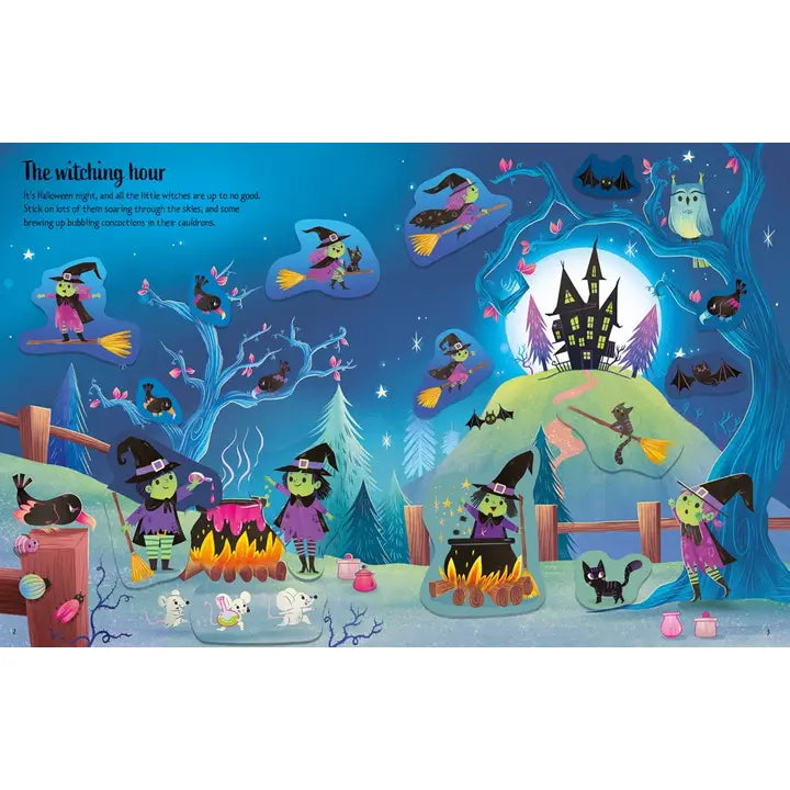 First Sticker Book Halloween : Usborne