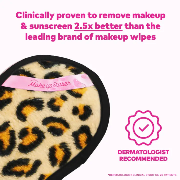 The Original MakeUp Eraser Leopard Print Pro Makeup Eraser