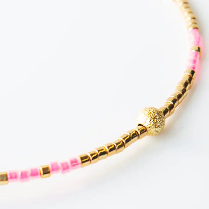 Lenny & Eva Sprinkles Bangle-Hot Pink