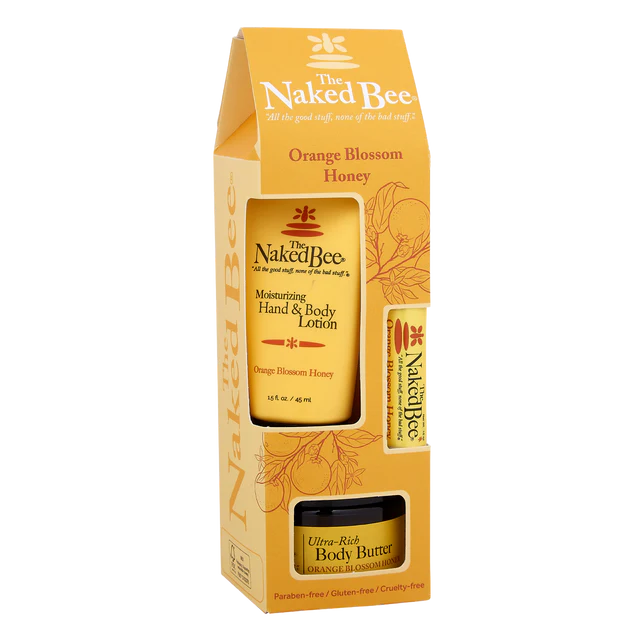 The Naked Bee Contemporary Orange Blossom Honey Gift Collection