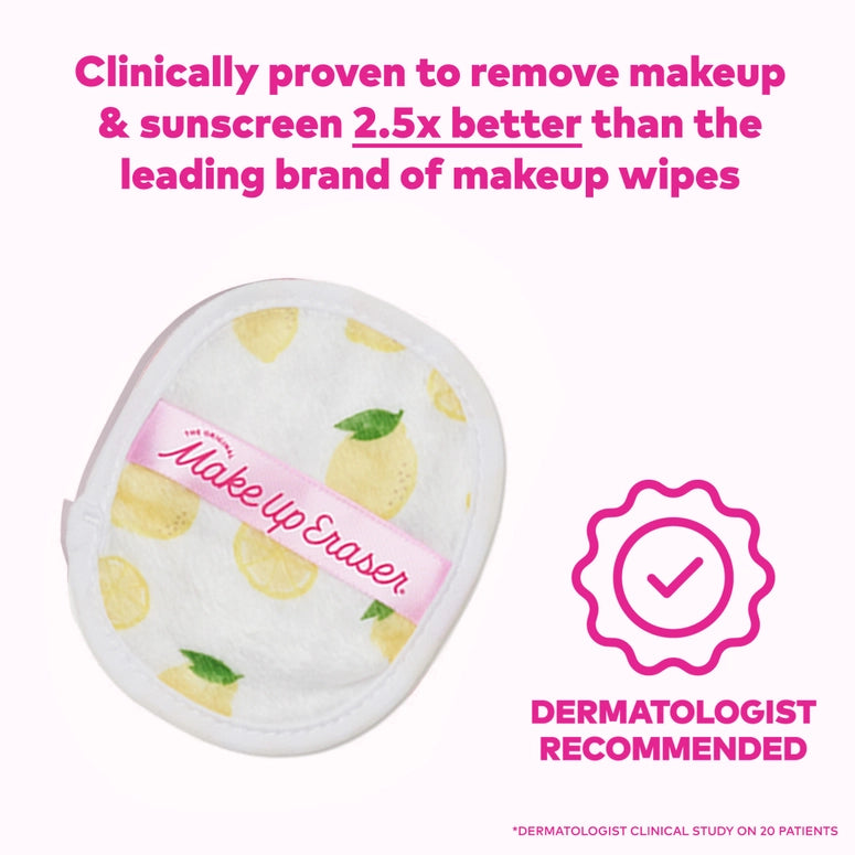 The Original MakeUp Eraser Limoncello 7-Day Set & Makeup Bag Gift Set