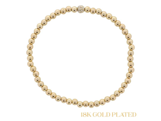 Jane Marie Golden Ball! Bracelet