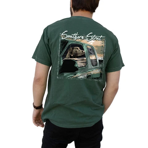 Southern Strut Brand  TRUCK WINDOW LAB T-SHIRT