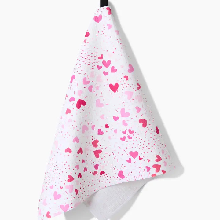 Geometry Sprinkled with Love Luxe Hand Towel