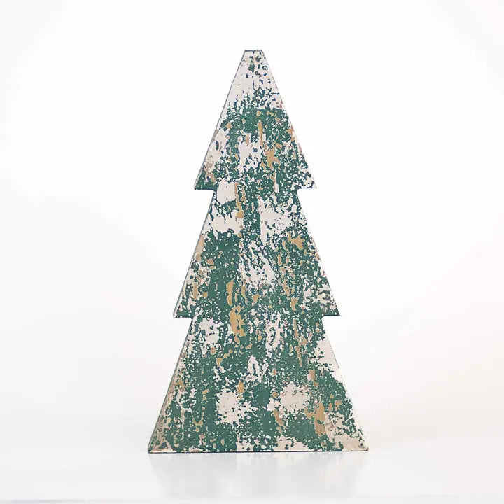 The Royal Standard Fulmer Tree Décor Antique Green 5x10x1