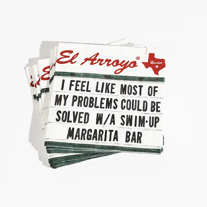 El Arroyo Cocktail Napkins (Pack of 20) - My Problems