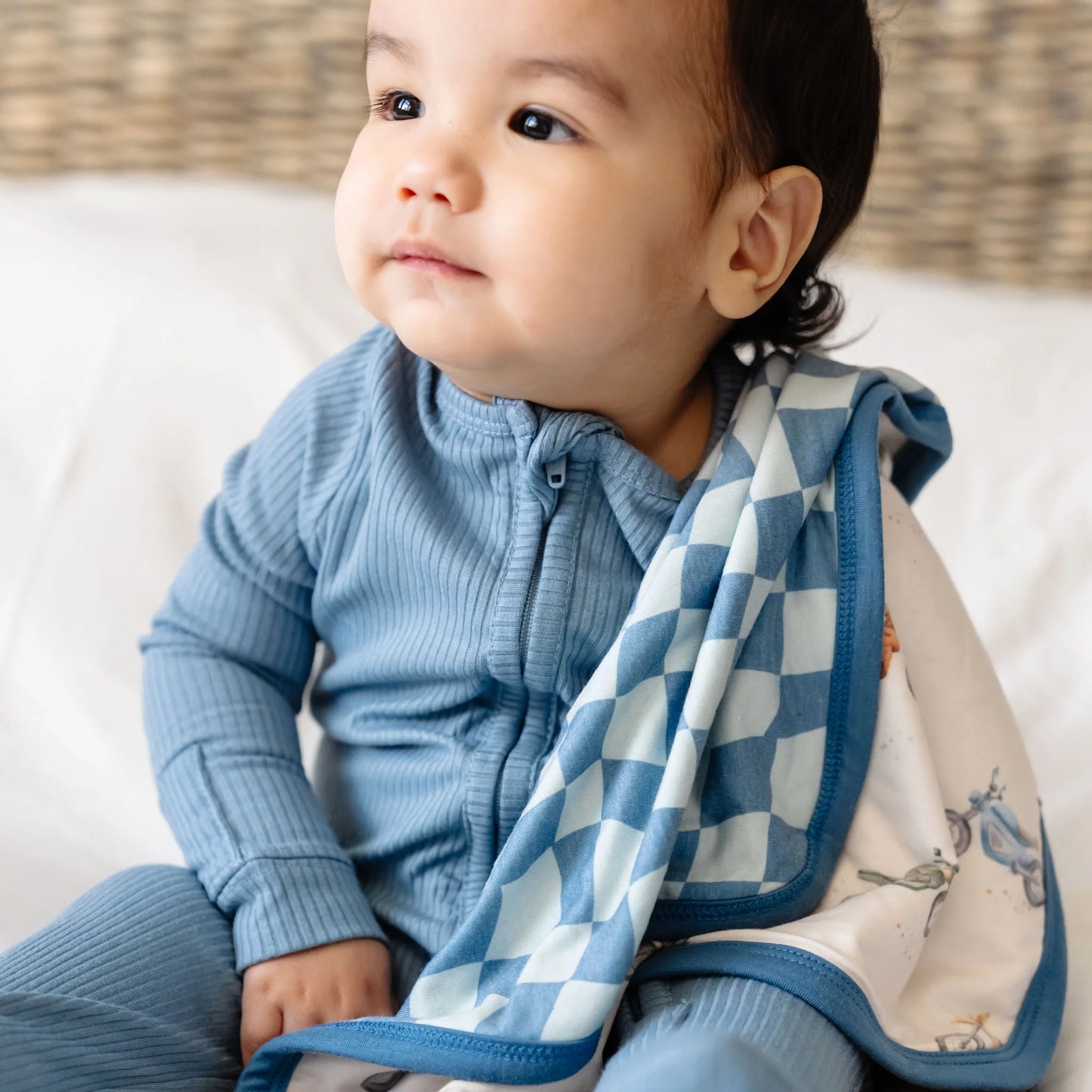 Copper Pearl Ryder Three-Layer Security Blanket Set