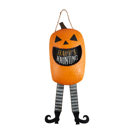 MUD PIE JACK-O-LANTERN CANDY DOOR HANGER