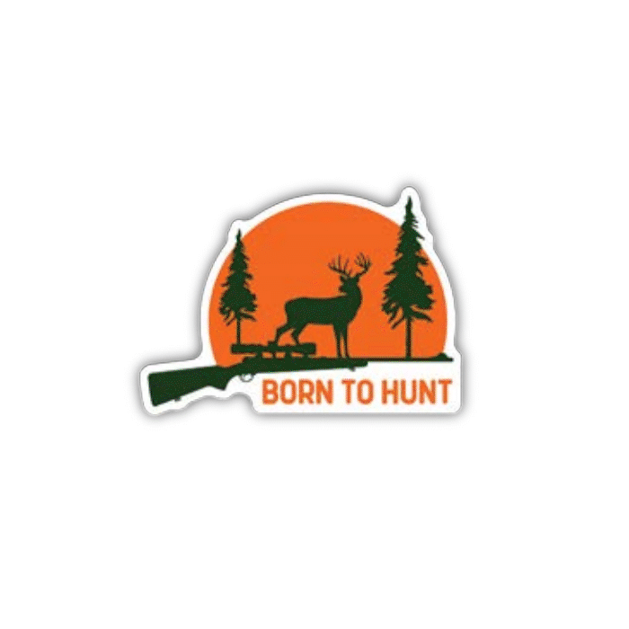 Stickers Northwest Born to Hunt Sticker