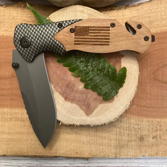 American Flag Knife