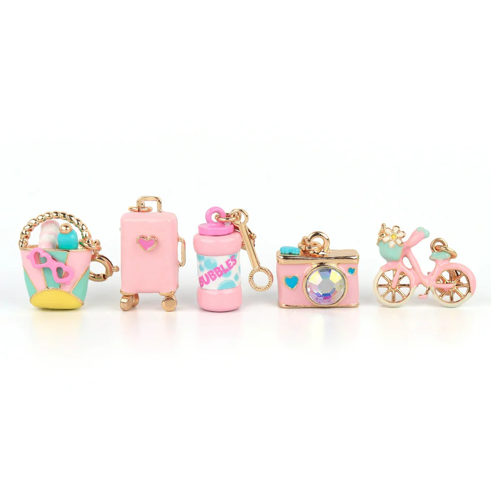 Charm It! Gold Beach Bag Charm