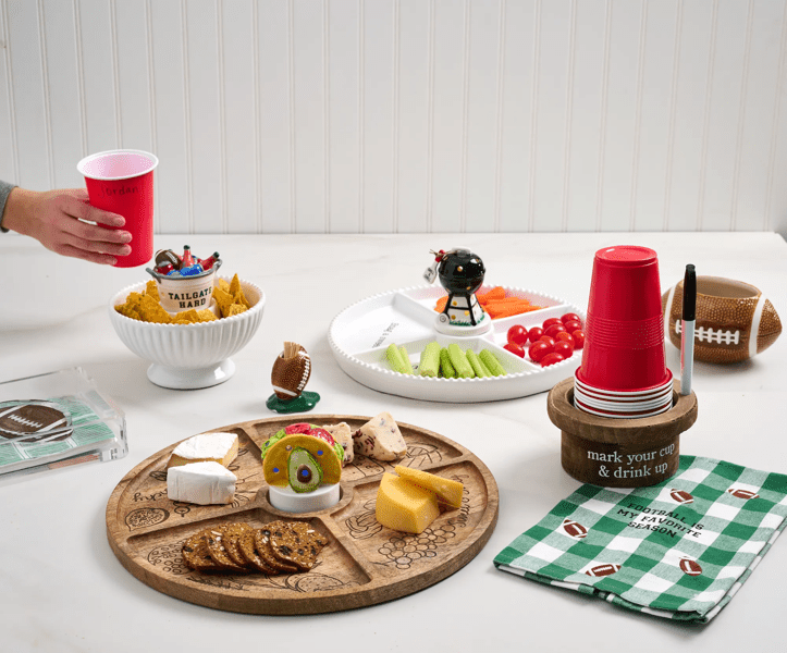 MUD PIE GRILL LIGHT-UP SITTER