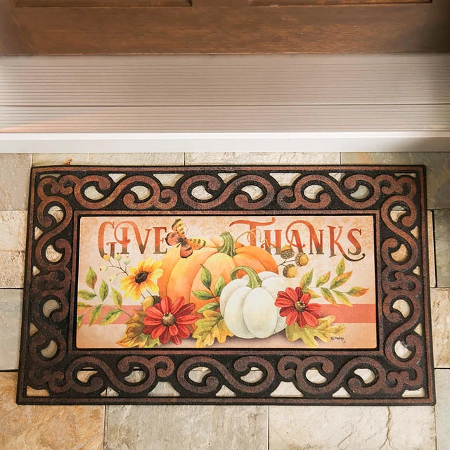 Evergreen Enterprises Give Thanks Sassafras Switch Mat