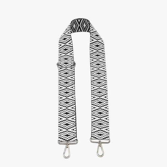 Jen & Co Bohemian Guitar Strap-Black