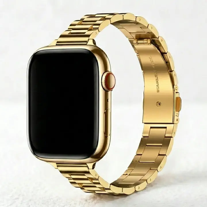 Cape Diablo Classic Gold Luxury Apple Watch Strap