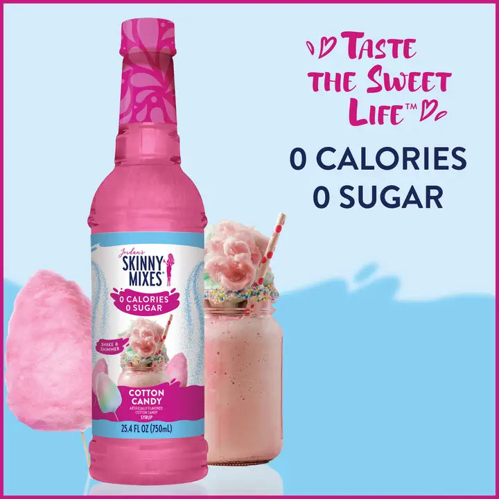 Jordan's Skinny Sugar Free Cotton Candy Syrup