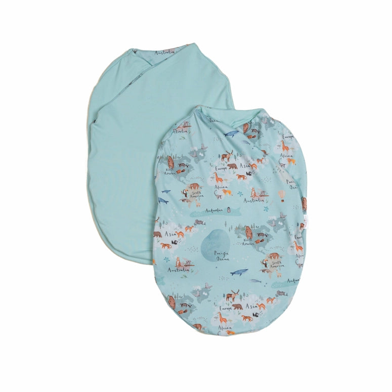 Mama Coco Cocoon Swaddle-World Traveler