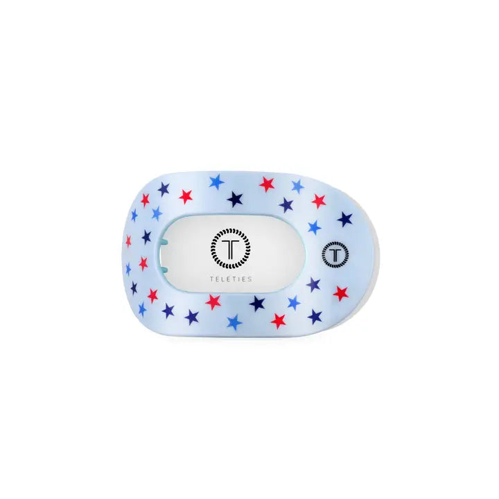 Teleties Flat Round Hair Clip | Small | United We Sparkle