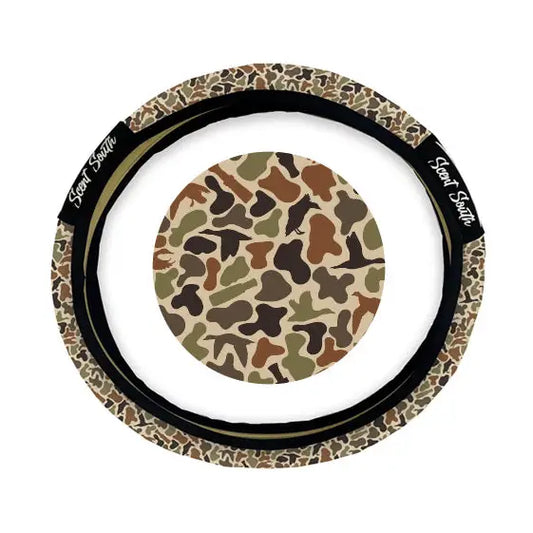 Scent South Duck Camo - Steering Wheel Cover