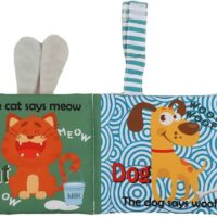 Rabbit (Pet) Soft Cloth Book (YOOLOVE Brand)