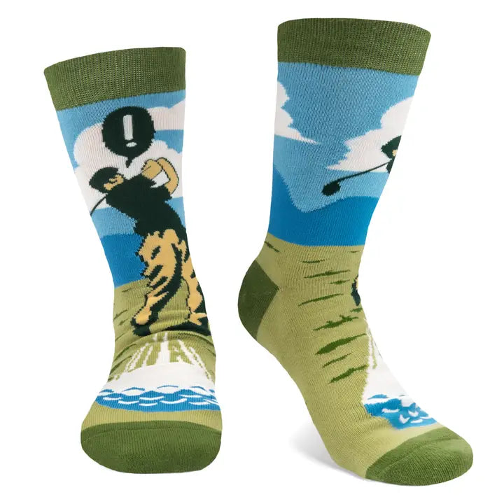Lavley Swing Swear Repeat Golf Socks