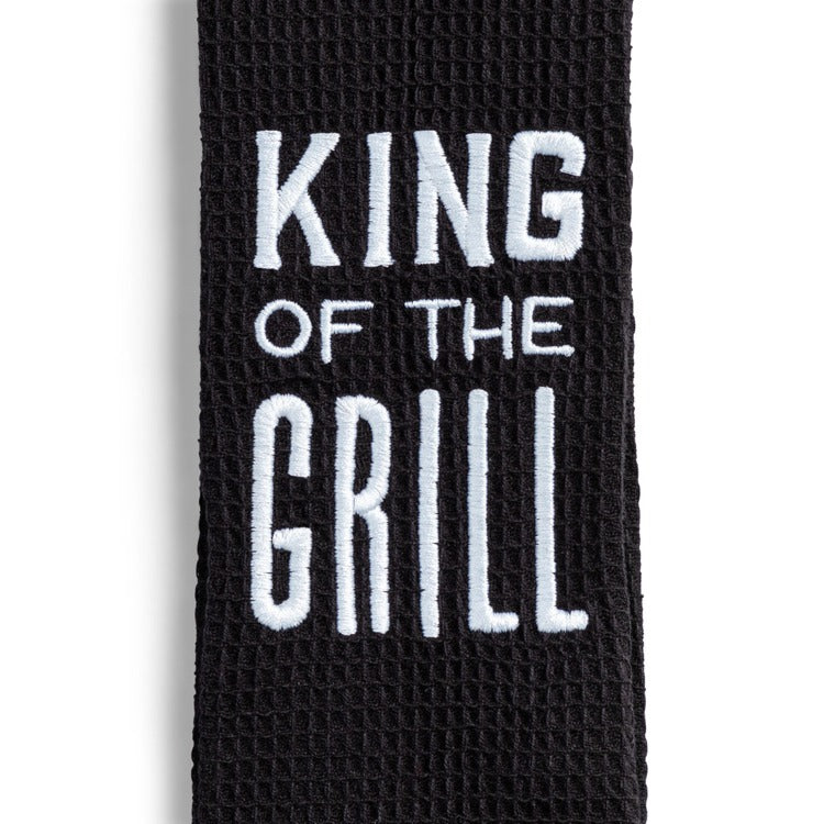 DEMDACO byDesign Serving Black & Red King of the Grill Kitchen Boa 4" x 69"