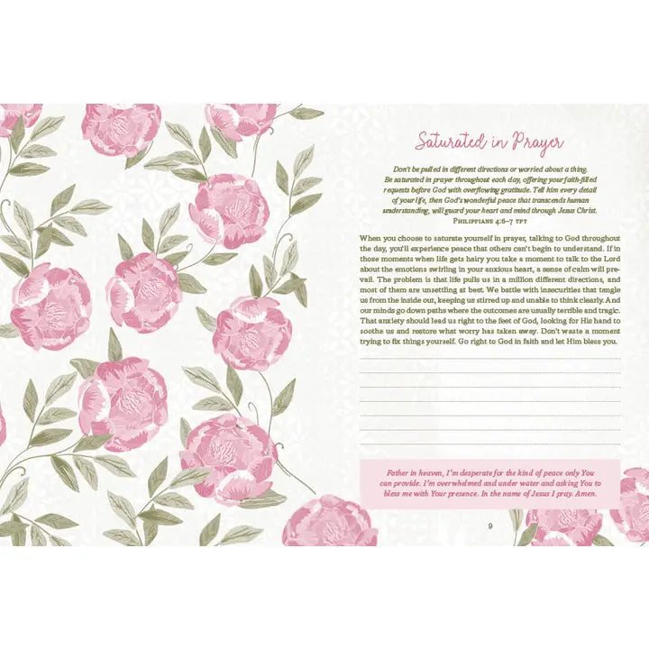 Barbour Publishing, Inc. Blessed Is She Who Prays: A Devotional Journal