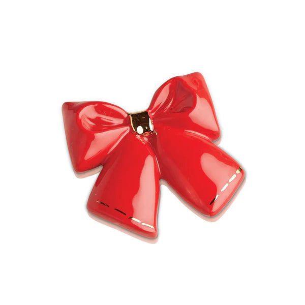 nora fleming wrap it up (red bow)