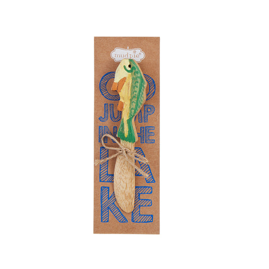 MUD PIE FISH WOODEN SPREADER