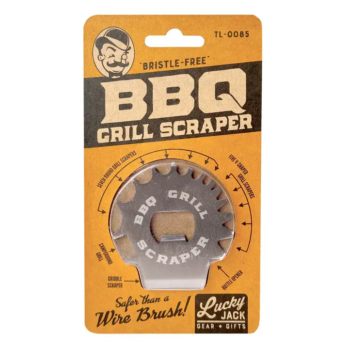 Universal Grill Scraper – Bristle-Free Bbq Tool