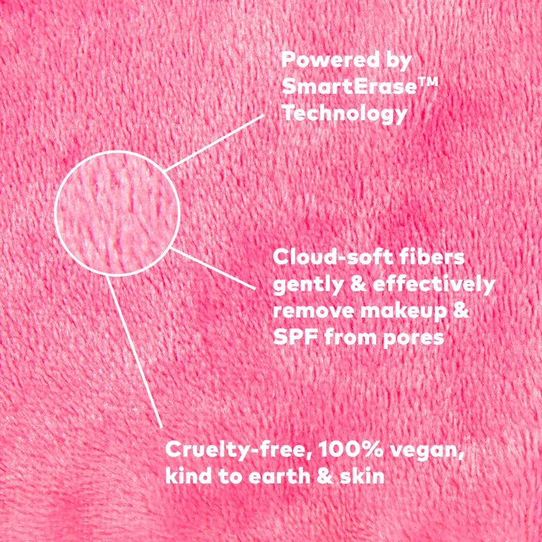 The Original MakeUp Eraser Pink Mini Makeup Eraser Pro