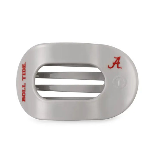 Teleties Flat Round Hair Clip | Large | Roll Tide!